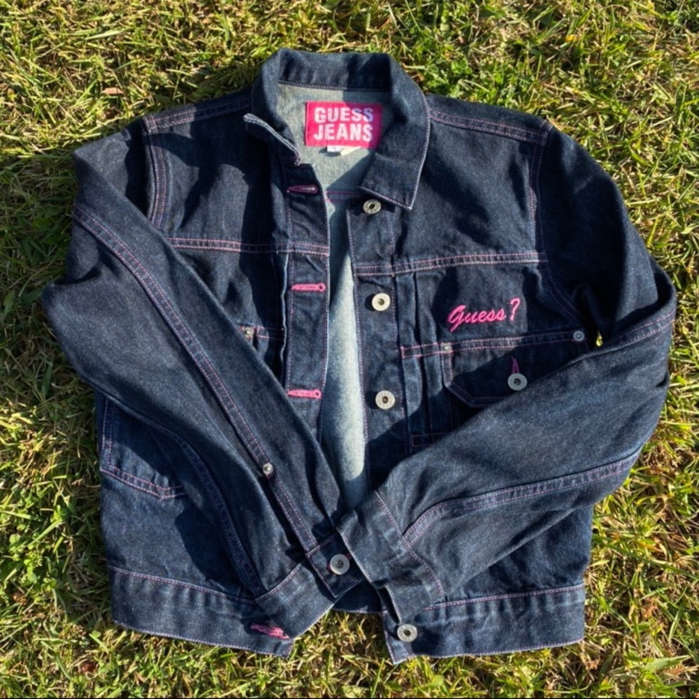 Vintage Guess Women’s Denim Jacket